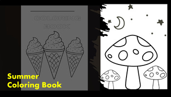 Preview of Summer Coloring Book