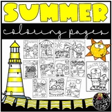 Summer Coloring Book {Educlips Resources}