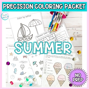 Download Summer Coloring Packets Worksheets Teaching Resources Tpt