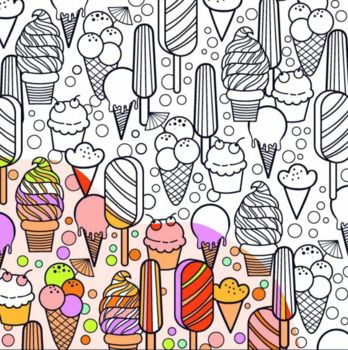 Summer Coloring Page Bundle- Summer Coloring Pages, 10 vector items ...
