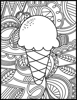 Summer Coloring Pages | 10 Intricate Summer Pages to Color by Night Owl