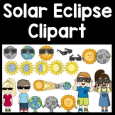Solar Eclipse Clipart {86 Clipart Images in Color and B/W!