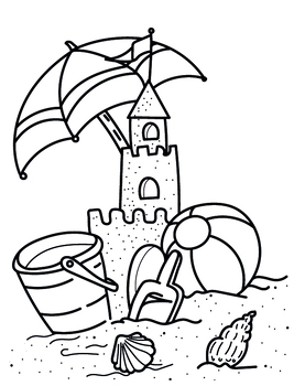 Summer Coloring Pages | End of Year Activities by Craftiria School