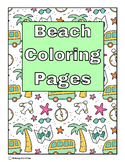 Summer Coloring Pages | End of Year Activity ELA