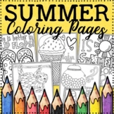 Summer Coloring Pages | End of the Year Coloring Pages| 20