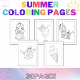 Summer Coloring Pages For Kids