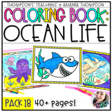 Ocean Animals Coloring Pages - Ocean Coloring Sheets - Oce