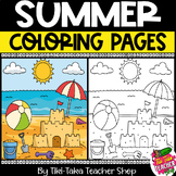 Summer Coloring Pages - Summer Activities
