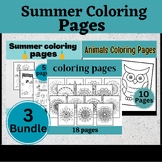 Summer Coloring Pages , Summer Activity