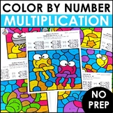 Summer Coloring Pages Sheets for Multiplication Color By N