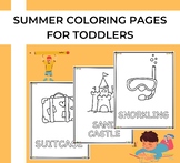 Summer Coloring Pages for Toddlers