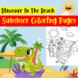 Summer Coloring Pages or End of the Year Activity for Kids