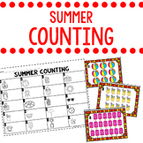 Summer Count The Room to 20 with Worksheets