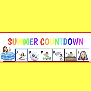 Preview of Summer Countdown Bundle