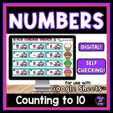 Summer Counting Ice Cream Digital Activity for Google Sheets™