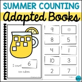 Summer Counting to 20 Activities Math Adaptive Books for S