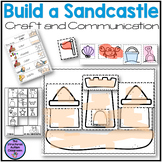 Summer Craft "Build a Sandcastle" Beach  for Speech Therap