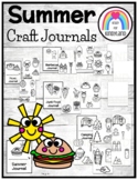 Summer Craft Coloring Journals - Camping, Picnic, Barbecue