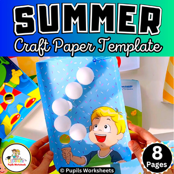 Summer Craft Game Activity | End of Year Game Craft | Fun Craft Game ...