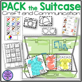 Summer Craft "Pack the Suitcase" for Speech Therapy, Speci