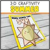 Summer Craft | Sun 3D Activity | End of Year | Summer Bull