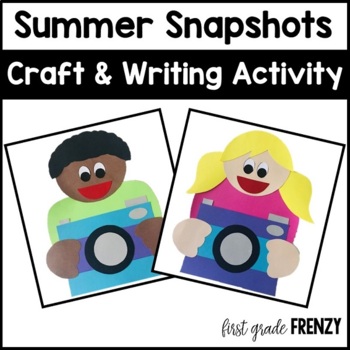 Preview of Summer Craft and Writing Activities