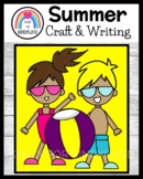 Summer Craft and Writing Activity - Summer, Swimming, Beac