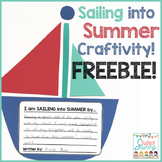 Summer Craftivity Free Resource End of the Year Freebie Wr