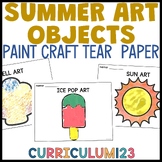 Summer Craftivity | Summer Art Projects | Sun Template | I