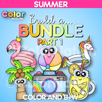 Preview of Summer Crafts PART 1 BUNDLE -  End of the Year Bulletin Board Back to School