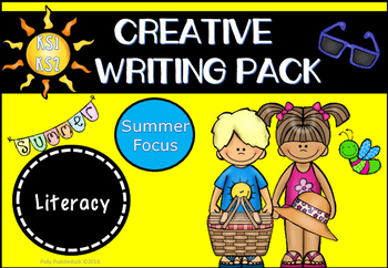 Preview of Summer Creative Writing Pack