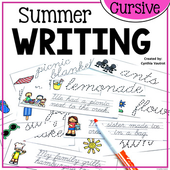 Summer Handwriting Activity - New Horizon Academy