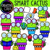 Smart Cactus {Cactus Clipart}