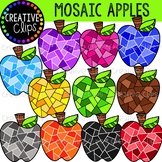 {FREE} Mosaic Apple Clipart {Creative Clips Clipart}