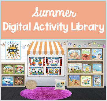 Preview of Summer Digital Activity Library: Google Slides