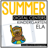Summer Digital LITERACY Centers for Kindergarten