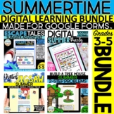 Summer Digital Learning BUNDLE | Made for Google Forms™