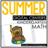 Summer Digital MATH Centers for Kindergarten