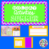 Summer Digital Word Search and More Word Work!