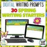 Spring Digital Writing Prompts for Google Classroom | Quic
