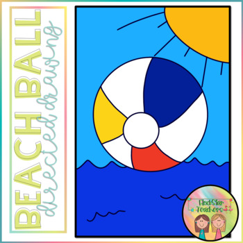 how to draw a beach ball step by step