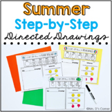 Summer Directed Drawings Step-by-Step Drawings for Special Ed