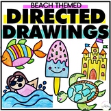 Summer Directed Drawings and Writing | Fish, Swim, Popsicl