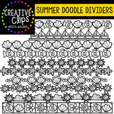 Summer Doodle Dividers {Creative Clips Digital Clipart}