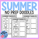 Summer Early Finisher Activities | No Prep Summer Coloring Pages