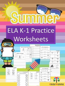 Preview of Summer ELA Skills/Writing Practice