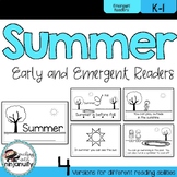 Summer Seasons Early and Emergent Readers