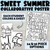 Summer End of The Year Collaborative Poster | Class Mural 