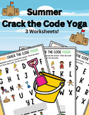 Summer, End of Year Crack the Code Yoga, OT, PT, Movement,