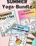 Summer End of Year Yoga Bundle, OT, PT, Movement, Brain Br